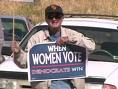 When women vote...
